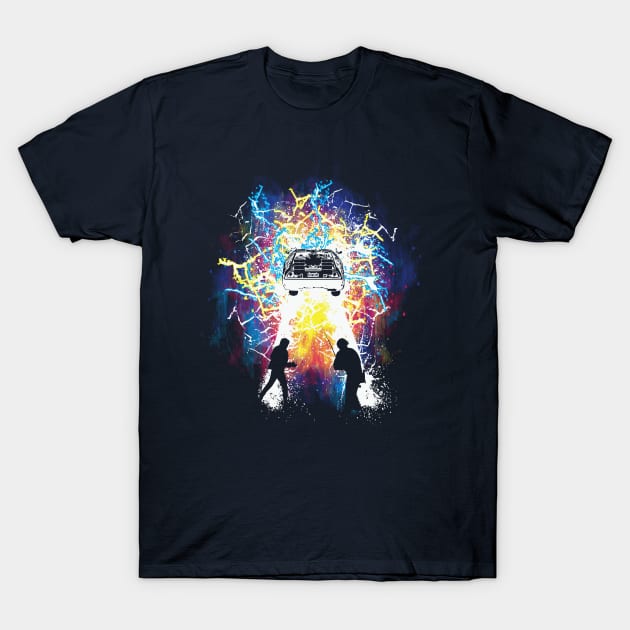 Time Travelers T-Shirt by Daletheskater